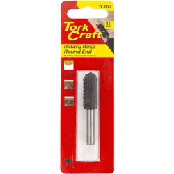 Rotary Rasp Round End 11mm X 30mm X 1/4' Shank